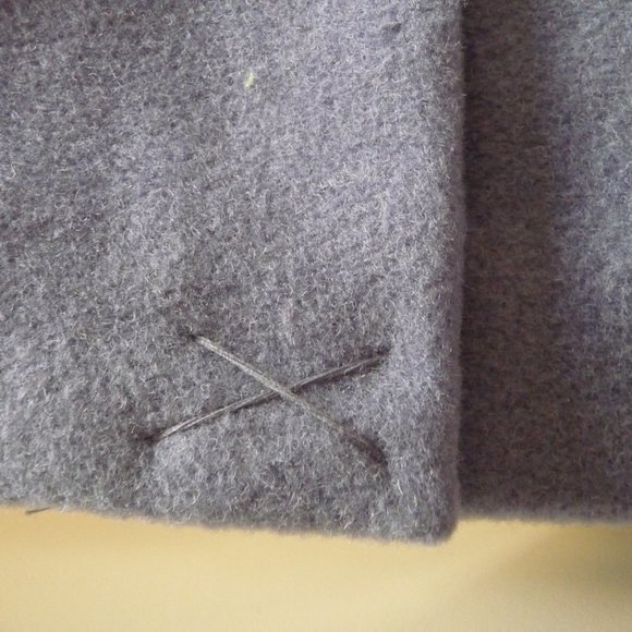 CHADWICKS OF BOSTON wool light purple midi length coat size 12 tall NEW - Picture 6 of 6